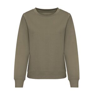 Awdis Womens/Ladies Sweatshirt / Dusky Green